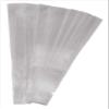CuteBox 1.4Mil 100pcs 2" x 10" Clear Flat Re-Sealable Food Grade Cellophane OPP Bags for Candies, Cookies, Baked Goods, Packaging and Retail, Merchandise, Storage, Organization view 1