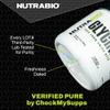 NutraBio Glycine Powder - Glycine Supplement- Free Form Amino Acid Supplement - 1000mg Serving - 150g, 150 Servings view 3