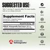 NutraBio Ashwagandha KSM-66 | Ashwagandha Herbal Supplement for Stress, Mood, & Performance | 600 MG of Clinically Studied KSM66 60 Capsules view 3
