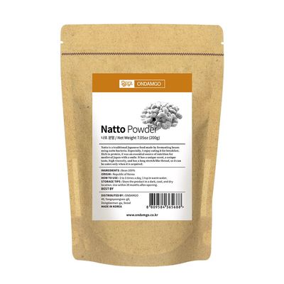 ONDAMGO Freeze-Dried Fermented Soybean Powder for Cooking & Tea  7.05 oz (200g)