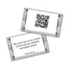 1,000 QR Code Promotional Items Personalized Miniatures Candy, Custom Printed Wrappers and Mini Chocolate Bars (1,000 Count) - Hiring / Tradeshow Table Giveaways view 2