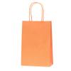 Nexmint Orange Kraft Paper Gift Bags: 96 Bulk Pack Small Gift Bags with Handle (8.5" x 5.5"). Great for Birthday, Easter, Halloween, Gifts, Holiday Party, Favor, Trick or Treat, Goodie, Candies & Special Occasions view 1