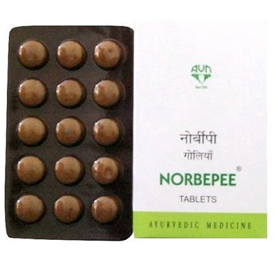 AVN Norbepee Ayurvedic Tablets - An Ayurvedic, Herbal & Natural Formulation (120 Tablets)