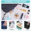 TICONN 200 Pairs Ear Plugs, 32dB Noise Reduction Earplugs for Sleeping Hearing Protection Travel Study Concentration Construction Site (200 Pairs) view 4