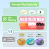 ASprink 3 Times a Day Pill Organizer, 7 Day Medicine Organizer, Large Pill Case, White, 21 Compartments view 3