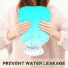 UMIRIKO Gradient Turquoise Hot Water Bottle 2 Liter with Cover,Hot Water Bag for Hot and Cold Compress, Hand Feet Warmer Gradient Turquoise view 3