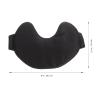 GLEAVI Blindfold Sleeping Eyeshade Super Eye Mask Silk Night Sleep Masks Night Eye Shade Eye Masks Sleeping Eye Cover Satin Sleep Mask Sleep Masks for Women Cotton Hood Portable Office view 2