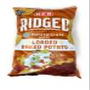 HEB Ridged Loaded Baked Potato Flavored Potato Chips 9oz - 1 bag view 1