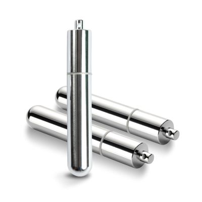 Epulse Preroll Cones Holder Tubes Smell Proof Container - Air Tight Aluminum Storage Tube for Pre Rolled Cones (1 1/4 Size - Grey - Screw Closure)