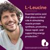 BESTVITE Filler-Free L-Leucine 500mg per Capsule (480 Vegetarian Capsules) (240x2)  No Stearates, No Fillers  Vegan, Non-GMO, Gluten-Free Leucine Supplement  Essential Amino Acid Supplement view 2