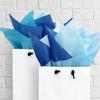 allydrew Tissue Paper 20 x 28 Inch for Gift Wrapping, Arts & Crafts, Paper Flowers, Garlands, Tassels (60 Sheets), Blue view 3
