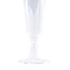 DecorFest Disposable Clear Plastic Champagne Glasses, 5.5oz, 12pc Per Pack, 20 Packs. Toasting Flute Set for Mimosas, Bloody Mary's, Shatterproof Style Wine Glass view 4