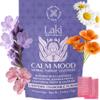 Laki Naturals Lavender Chamomile Calm Mood Functional Herbal Lozenges (14ct) Throat & Calming Hard Candies with Magnesium, Ashwagandha, California Poppy & Valerian. Vegan, Sugar Free, Gluten Free view 1