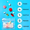 3 mil Strong, Flexible, Comfortable.The Pill Bag Medicine Pill Organizer, Resealable, Disposable Pouches for Vitamins, Gummies, Plastic Bags Travel, Walks, Exercise, Clean,Standard Size100 Count view 4