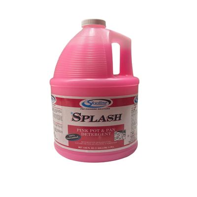 SuperJob JobSite Professionals Pink Soap Hand Dish Washing Pot & Pan Kitchen Detergent Skyline Splash 1 Gallon Jug