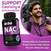NAC Supplement N-Acetyl Cysteine Pills - 750mg N Acetyl Cysteine Pure Vitamin Capsule - Daily Liver Support Formula for Lung Cleanse Health, Kidney Detox, Brain & Respiratory Supplements - 90 Capsules view 3