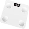 DULASP Digital Body Weight Bathroom Scale Weighing Scale, Backlit Display, 400 Pounds, Glass, USB Charging Electronic Weighing view 1