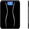DULASP High Precision Digital Body Weight Bathroom Scale with Ultra Wide Platform and Easy-to-Read Backlit LCD, 440 Pounds view 2