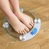 DULASP Digital Body Scale Electronic Weight Scale Digital Body Weight Scale Bathroom Scale with Glass PlatformDisplay view 3