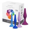 Rectal Dilator Trainer Set for Men and Women  Pelvic Floor Therapy Tool - Medical Grade Silicone, FDA Registered - 4-Pack, Sizes 3-6 view 1