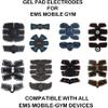 Agam 10pcs Gel Pads for Muscle Toner & Abdominal Toning Belt Accessory, EMS Toning Belt Gel Pads/Sheet view 4