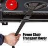 TOPINCN Wheelchair Cover, Outdoor Electric Powered Chair Water Transport Cover Sun Shade view 4