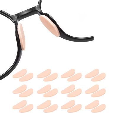 Soft Foam Eyeglasses Nose Pads Self Adhesive Non Slip Nose Pads for Glasses Anti Slip Eyeglass Nose Pads for Plastic Frames Glasses Sunglasses 12 Pairs
