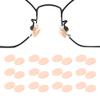 Soft Foam Eyeglasses Nose Pads Self Adhesive Non Slip Nose Pads for Glasses Anti Slip Eyeglass Nose Pads for Plastic Frames Glasses Sunglasses 12 Pairs view 1