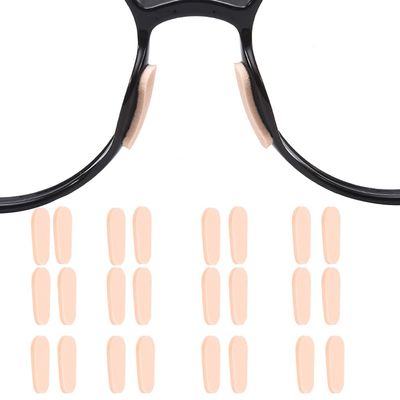 Soft Foam Eyeglasses Nose Pads Self Adhesive Non Slip Nose Pads for Glasses Anti Slip Eyeglass Nose Pads for Plastic Frames Glasses Sunglasses 12 Pairs