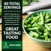Valley Food Storage Freeze Dried Green Beans | 10-Bag Bucket, 28.2 oz | Premium Emergency Food Supply, 25 Year Shelf Life | Non-GMO Prepper Food for Camping, Cooking & Long-Term Storage, Packaged in USA view 3