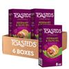 Toasteds Crackers, Party Snacks, Lunch Snacks, Rosemary and Olive Oil (6 Boxes) view 1