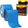 AJUVIA Professional Kinesiology Tape Roll (1 Roll, 10% Bonus, 20 + 2 Strips Precut) Lasts up to 14 Days, K Tape Precut Strips, Sports Tape Athletic view 1