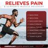 AJUVIA Professional Kinesiology Tape Roll (1 Roll, 10% Bonus, 20 + 2 Strips Precut) Lasts up to 14 Days, K Tape Precut Strips, Sports Tape Athletic view 2