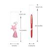 EachDusto Long Self Stick Cello Baggies 1"x 8" Skinny Self Adhesive Cellophane Bags 200pcs Clear OPP Poly Glassine Bags 2mil for Toothbrush Pencil Necklace Candy Crafts Coffee Spoon Lip Brush Straw view 2