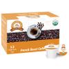 Alexs Low Acid Organic Coffee | Created to Limit Heartburn, Acid Reflux & Stomach Irritation | French Roast | Pack of 12 K-Cups view 1