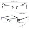 laureles Fashion Photochromic Bifocal Reading Glasses Women's Transition Eyewear Metal Frame Presbyopia Female (Black, 3, multiplier_x) view 4