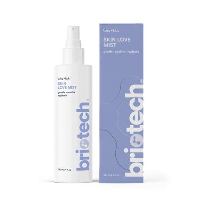 BRIOTECH Baby Skin Love Spray Hypochlorous Acid Mist, Gentle Care, 4 oz