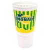Popcorn Supply Company Lemonade Cup - 32 oz. Plastic Souvenir Cup with lid and straw (350/cs) view 2