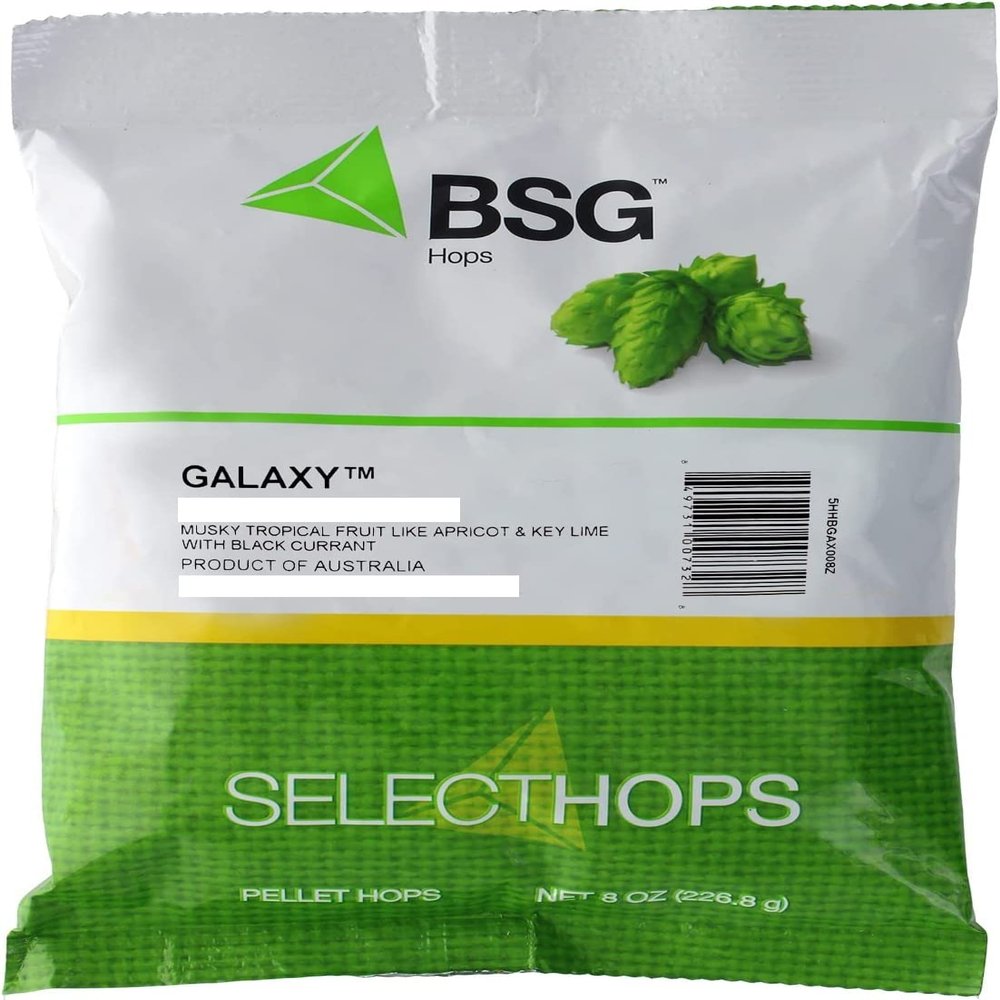 Galaxy (Australia) Hop Pellets 8 oz BSG Select Handcraft Hops