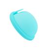 Mascoto Reusable Menstrual Disc Set (2 Pack)  Soft Medical-Grade Silicone, Leak-Resistant Design, Easy Removal Loop, 12-Hour Wear, Comfortable & Reusable Period Protection with Storage Pouch (Small) view 4