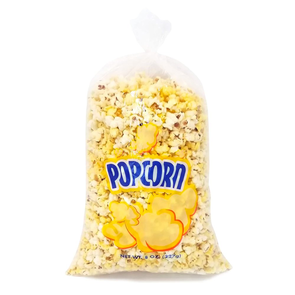 Popcorn Supply Bags, Value Size, 8-oz. (500/CS)