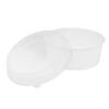 Karat PP Dome Lid for 32oz Paper Short Bucket - 360 ct view 4