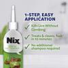 Nix Lice Treatment & Prevention Kit, All-in-One Shampoo, 4 fl oz, with Lice Removal Comb and Lice Prevention Daily Leave-in Spray, 6 fl oz view 2