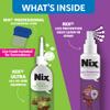 Nix Lice Treatment & Prevention Kit, All-in-One Shampoo, 4 fl oz, with Lice Removal Comb and Lice Prevention Daily Leave-in Spray, 6 fl oz view 4