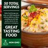 Valley Food Storage Irish Pub Cheddar Potato Soup 10-Bag Bucket, 50 Servings | Premium Non-GMO Emergency Food Supply with 25 Year Shelf Life | Survival Meals, Prepper Food, Camping & Off-Grid Supplies view 3