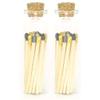River Birch Decorative Matches in a Bottle with Striker - Cute & Colored Matches - 2 Bottles, Great Gatsby Blend Tip, 40 Matches view 1