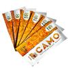 6 Packs CAMO Natural Leaf Wraps Honey 30 Sheets with an Official Camo Cones Sticker view 1