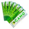 6 Packs CAMO Natural Leaf Wraps Green Apple 30 Sheets with an Official Camo Cones Sticker view 1
