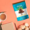 DAVIDA Chocolate Barks, 53% Cacao with Caramel & Sea Salt. Premium Colombian Semi-Sweet Dark Chocolate (Pack of 2) 4.23 OZ view 4
