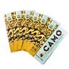 6 Packs CAMO Natural Leaf Wraps Russian Cream 30 Sheets with an Official Camo Cones Sticker view 1